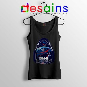 Crew Dragon Demo Fight Black Tank Top SpaceX Dragon 2 Tops