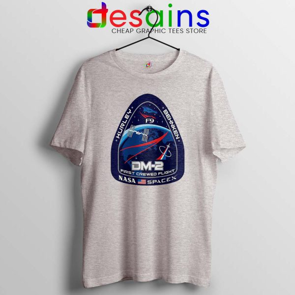 Crew Dragon Demo Fight Tshirt SpaceX Dragon 2 Tee Shirts S-3XL