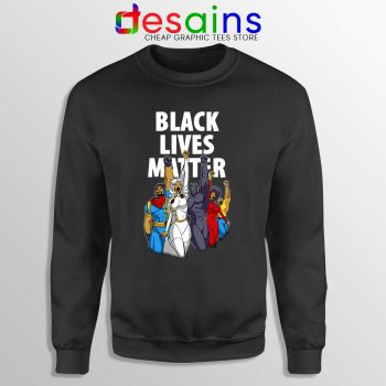 Dark Superheroes Sweatshirt Black Lives Matter Sweaters S-3XL