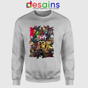 Heroes of Color Style Sport Grey Sweatshirt Best Superhero Movies Sweaters