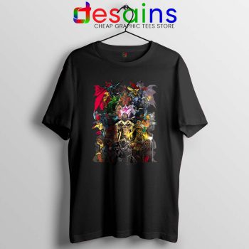 Heroes of Color Style Tshirt Best Superhero Movies Tee Shirts S-3XL