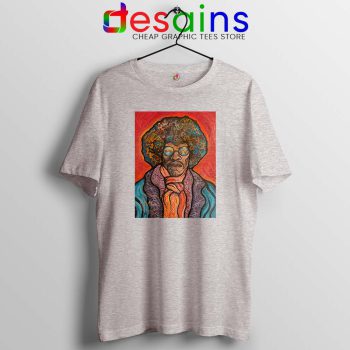 Jimi Hendrix Painting Sport Grey Tshirt Bring the 70s Back Tee Shirts