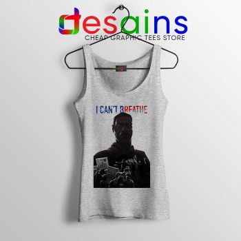 Justice for George Sport Grey Tank Top I Can’t Breathe Tops