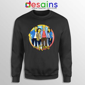 Kims Convenience Parody Simpsons Black Sweatshirt Kim Family