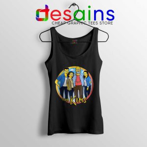 Kims Convenience Parody Simpsons Black Tank Top Kim Family Tops