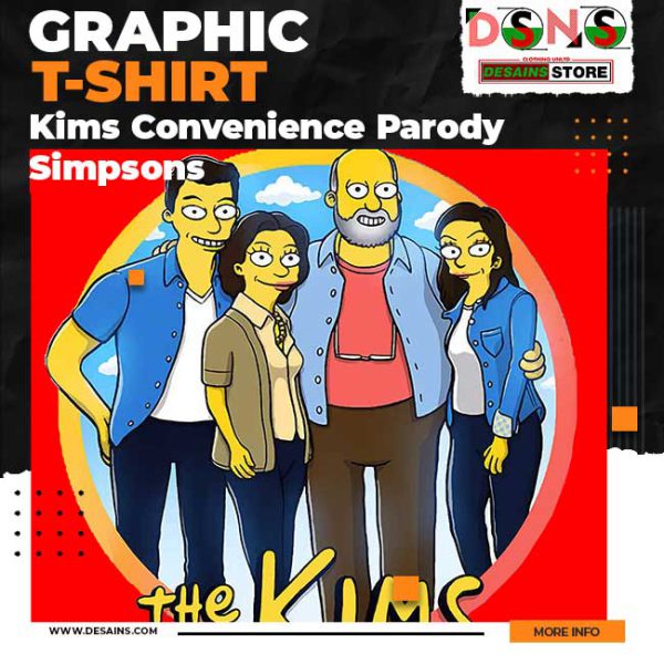 Kims Convenience Parody Simpsons Graphic T-Shirt