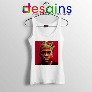 Michael Jordan Notorious White Tank Top The Notorious B.I.G. Tops