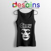 Misfits Joker Face Tank Top Skull Misfits Rock Band Tops S-3XL