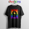 Movement for Black Lives Matter Tshirt Rainbow BLM Tee Shirts S-3XL