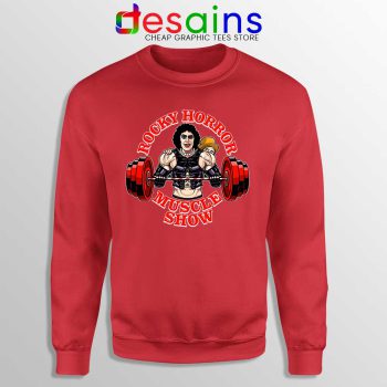 Rocky Horror Picture Show Red Sweatshirt Muscle Show Sweaters
