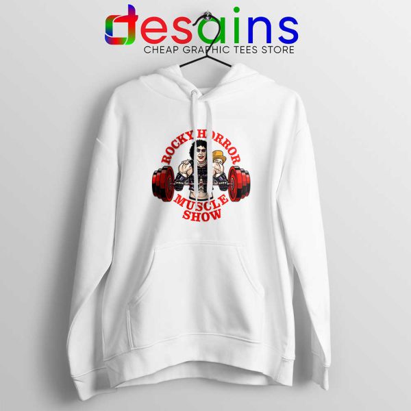 Rocky Horror Picture Show White Hoodie Muscle Show Jacket Hoodies