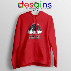 Unicorn Black Lives Matter Red Hoodie Black is My Happy Color Jacket