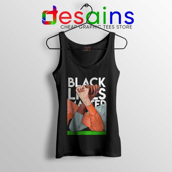 Unity in Black Lives Matter Tank Top Honor of BLM Movement Tops S-3XL