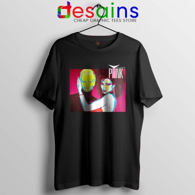 Vicious Pink Album Tshirt Synth-Pop Duo Music