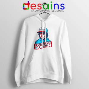 Voted For Dustin Hoodie Make Hawkins Great Again Jacket S-2XL