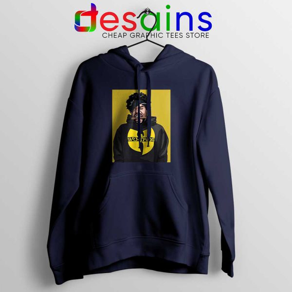 Wu Man Wu Tang Navy Hoodie Merch Wu-Tang Clan Jacket