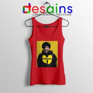 Wu Man Wu Tang Red Tank Top Merch Wu-Tang Clan Tops