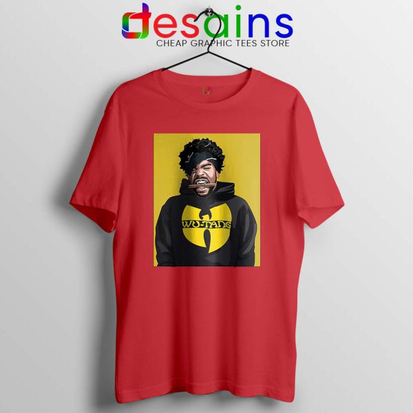 Wu Man Wu Tang Red Tshirt Merch Wu-Tang Clan Tees