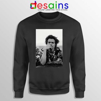 Dont Look Back black Sweatshirt Harry Styles Quotes Sweaters