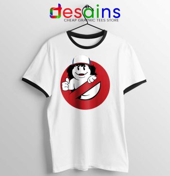 Dustin Ghostbusters Ringer Tee Stranger Things Unisex Ringer T-shirts