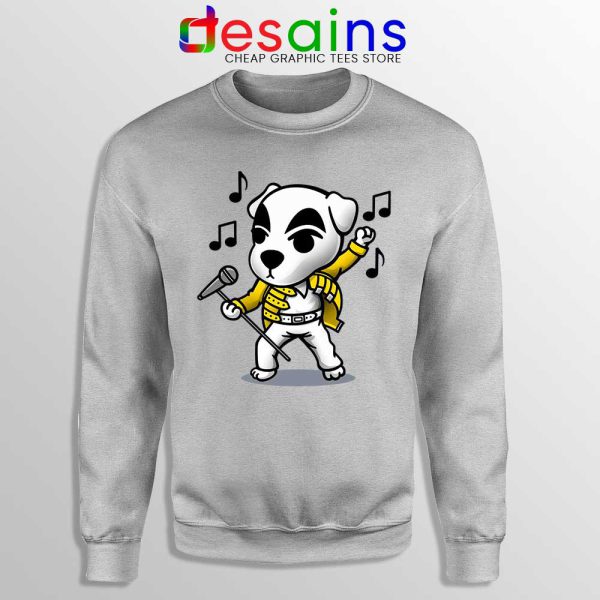 Freddie K K Mercury Sport Grey Sweatshirt K.K. Slider Cheap Sweaters