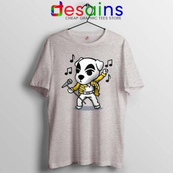 Freddie K K Mercury Sport Grey Tshirt K.K. Slider Cheap Tees