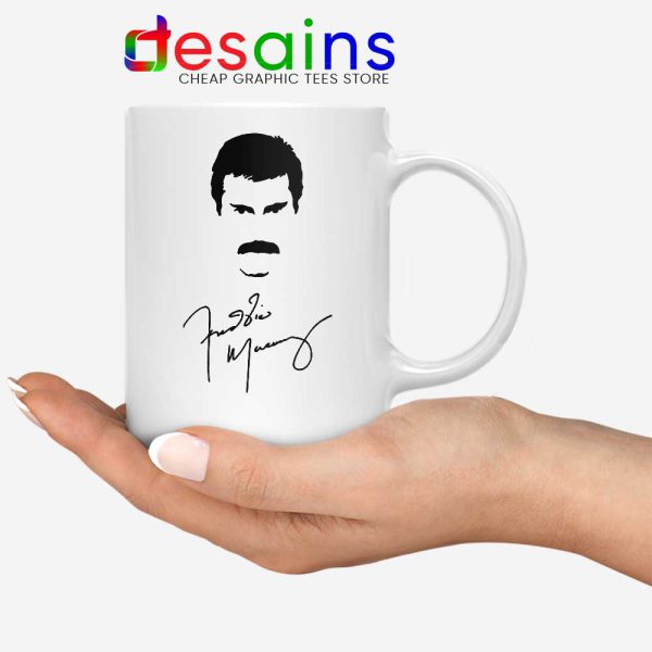 Freddie Mercury Cheap Mug Bohemian Rhapsody Signature Coffee Mugs