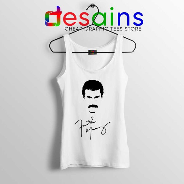 Freddie Mercury Cheap Tank Top Bohemian Rhapsody Signature Tops S-3XL