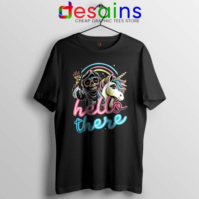 Buy Hello There Unicorn Tshirt Halloween 1