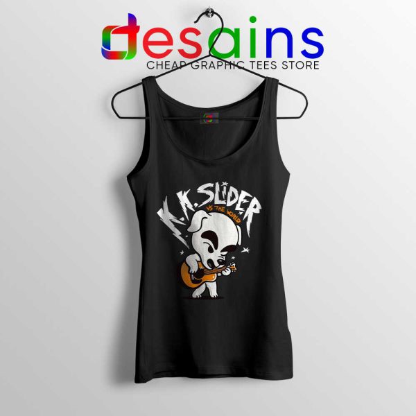 K K Slider vs The World Black Tank Top Scott Pilgrim vs the World Tops