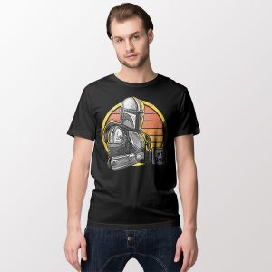 Mando Star Wars Galaxys Best Dad Tshirt TV Series