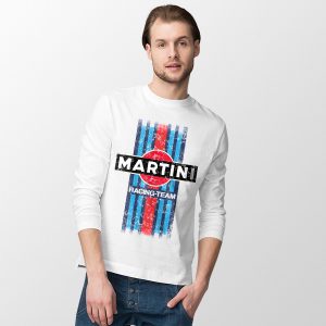 Martini Racing Retro Long Sleeve Tshirt Merch