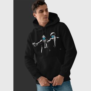 Parody Pulp Fiction Covid19 Hoodie Covid Meme