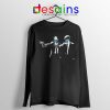 Pulp Fiction Covid19 Long Sleeve Tshirt Covid Fiction Tees S-2XL