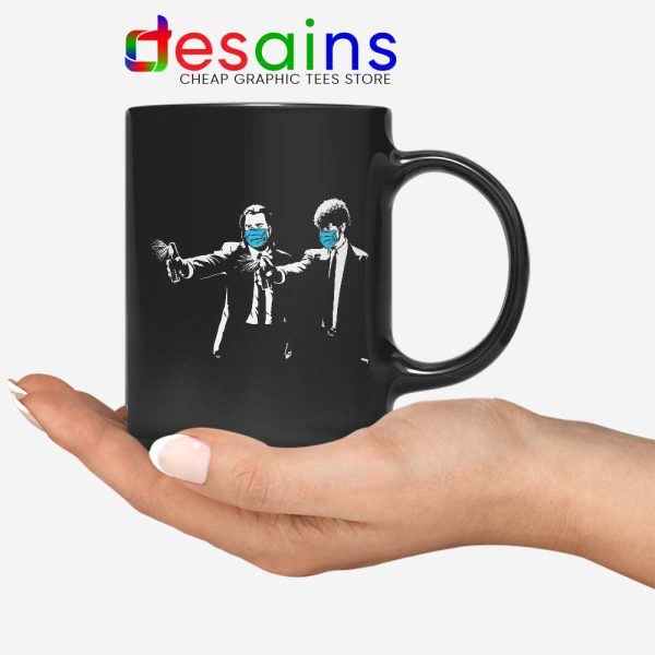 Pulp Fiction Covid19 Mug Covid Fiction Film Coffee Mugs 11oz