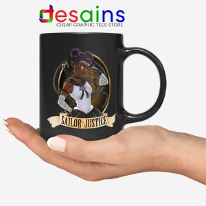 Sailor Justice BLM Mug Black Lives Matter Sailor Moon Coffee Mugs 11oz