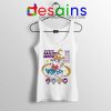 Sailor Moon Meow Tank Top Funny Sailor Cat Tops S-3XL