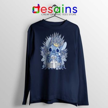 Stitch In Side Thrones Long Sleeve Tshirt Game of Thrones Funny Tees