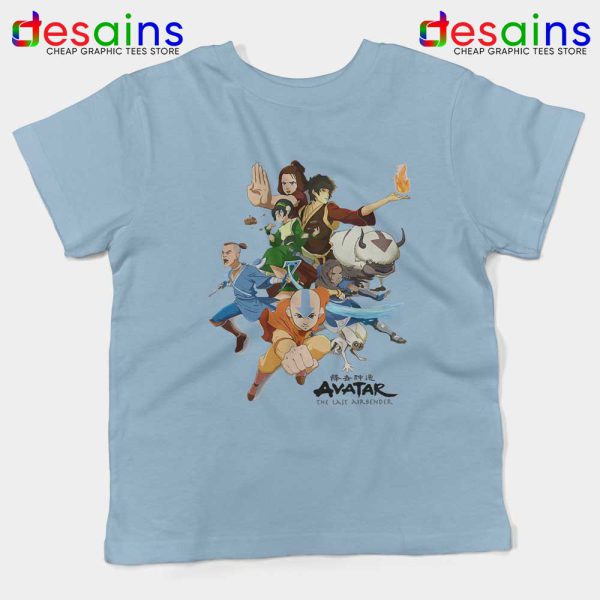 The Gaang Avatar Kids Tshirt The Last Airbender Youth Tees