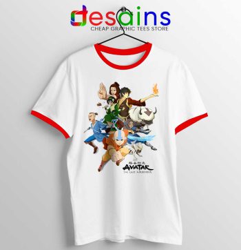 The Gaang Avatar Red Ringer Tee The Last Airbender Ringer