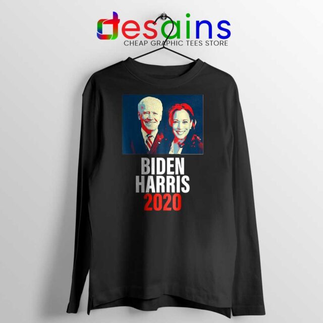 Biden Harris 2020 Long Sleeve Tee Political Campaign