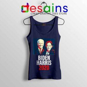 Biden Harris 2020 Navy Tank Top Political Campaign USA Tops