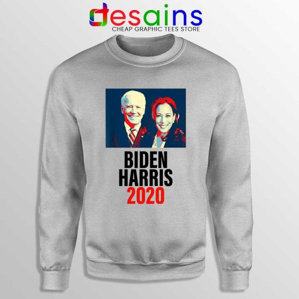 Biden Harris 2020 Sport Grey Sweatshirt Political Campaign USA Sweaters