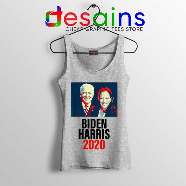 Biden Harris 2020 Sport Grey Tank Top Political Campaign USA Tops