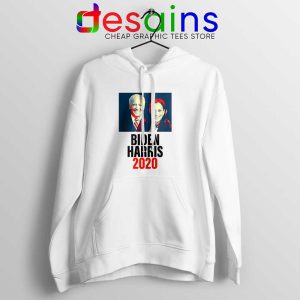 Biden Harris 2020 WHite Hoodie Political Campaign USA Jacket