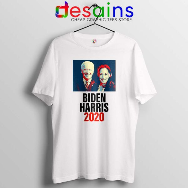 Biden Harris 2020 White Tshirt Political Campaign USA Tees
