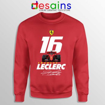 Charles Leclerc Race Car Sweatshirt F1 Driver Sweaters S-3XL
