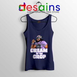 Cream Of The Crop Navy Tank Top Macho Man Cheap Tops WWF