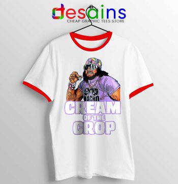 Cream Of The Crop Red Ringer Tee Macho Man Cheap Ringer Shirts