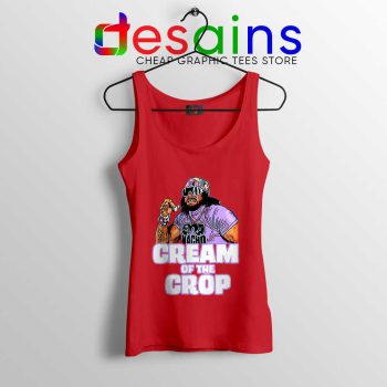 Cream Of The Crop Red Tank Top Macho Man Cheap Tops WWF